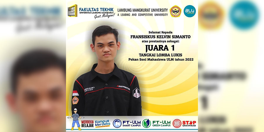 Mahasiswa PSA Meraih Juara 1 Tangkai Lomba Lukis Pekan Seni Mahasiswa ...